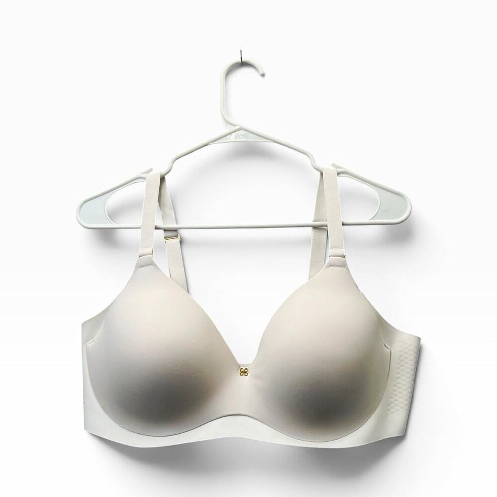 Honeylove BodyCores 38D White T-Shirt Bra Underwired Hook & Eye Closure